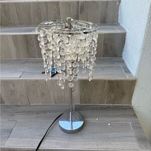 Elegant Crystal Table Lamp